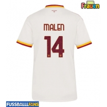 AS Roma Donyell Malen #14 Auswärtstrikot Frauen 2026-27 Kurzarm